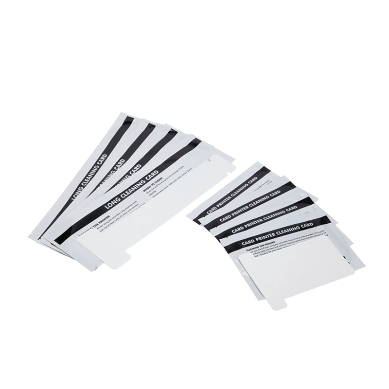Kit de carte de nettoyage longue en T IPA et carte de nettoyage courte en T pour Javelin Zebra P110i, P110m et P120i 1