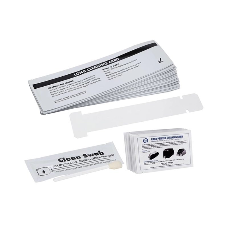 Javelin 230i Cleaning Kit 61100924 – Includes 3pcs CR80 Cleaning Cards, 1pc “T” Cleaning Card & 3pcs IPA Snap Swabs 1