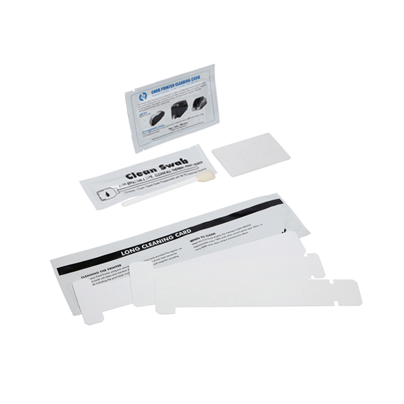 Kit di pulizia Javelin 230i 61100924 – Include 3 schede di pulizia CR80, 1 scheda di pulizia a "T" e 3 tamponi IPA Snap 2