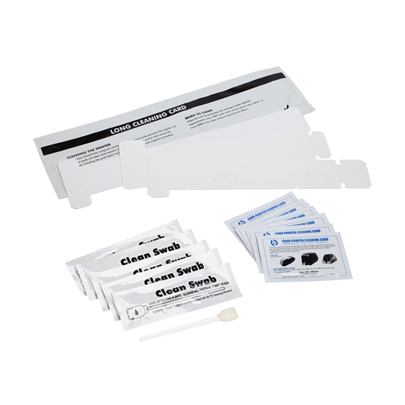 Kit di pulizia Javelin 230i 61100924 – Include 3 schede di pulizia CR80, 1 scheda di pulizia a "T" e 3 tamponi IPA Snap 3