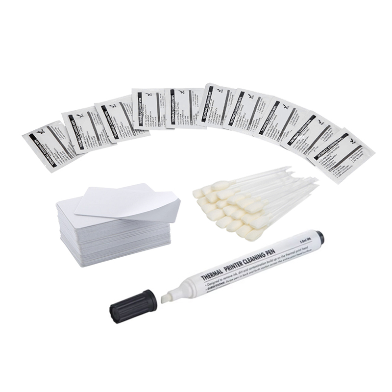 Kit di pulizia per stampante Cleanmo NiSCA – 61100924 Schede adesive per la pulizia, tamponi IPA Snap, salviette e penna per la manutenzione della testina di stampa 2