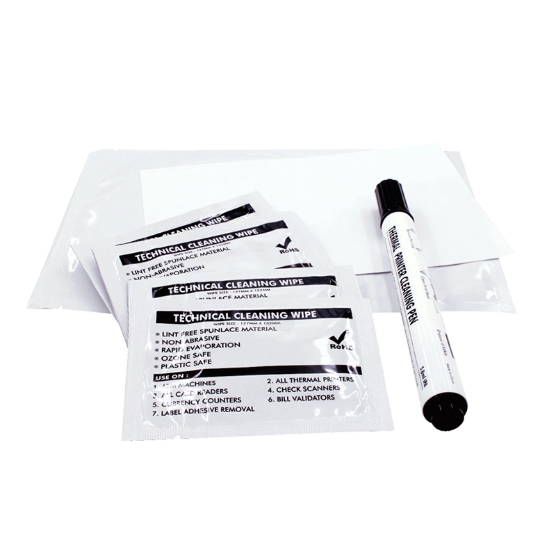 Kit di pulizia della testina di stampa Cleanmo 61100960 DNP DS-RX – Tamponi IPA Snap, pellicola di lappatura e penna per la pulizia IPA 1