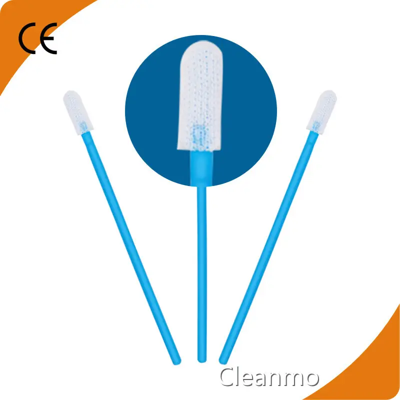 Écouvillon en polyester bleu