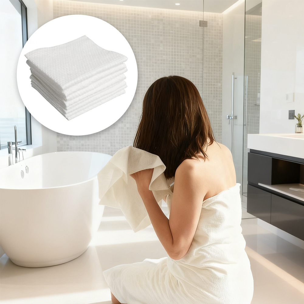Asciugamano da bagno usa e getta