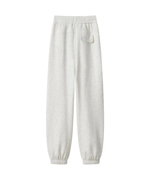 Women's White Joggers with Comfortable Fit and Stylish Design 1
