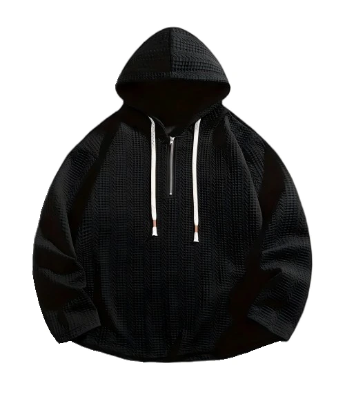 Sudadera con textura tipo gofre para profesionales de la moda 1