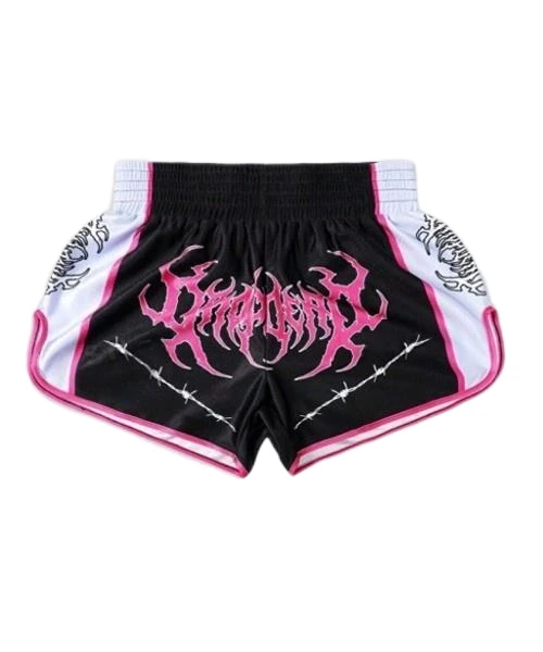 メンズ ゴシック レタープリント スポーツ ショーツ ボクシング ショーツ バスケットボール ショーツ 夏 1