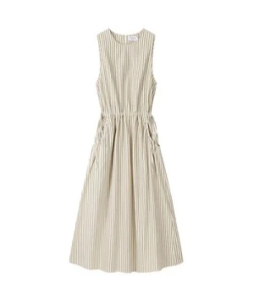 Striped casual dress 1