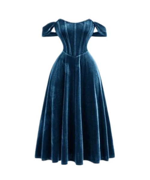 Plain Color Off Shoulder Bodycon Elegant Sleeveless Dress 1