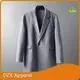 Men's Slim Fit Black Trench Coat for Marketplace Made in China 1