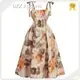 Loose Fitting Maxi Dresses - - DZX Apparel 1