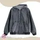 Denim Jacket Women Green - - DZX Apparel 1