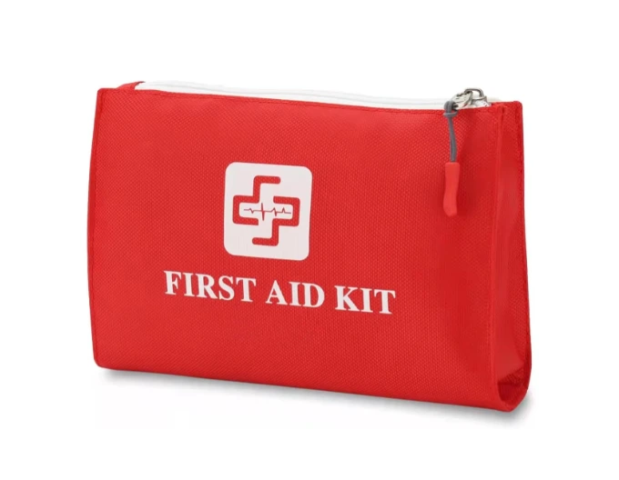 Small First Aid Kit, 150 Piece with Foil Blanket, Scissors First Aid Bag 1