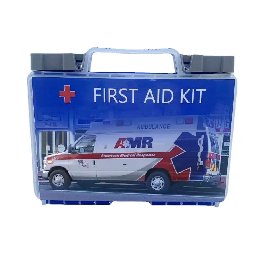 Large First Aid Box with Hard Shell for Emergencies 1