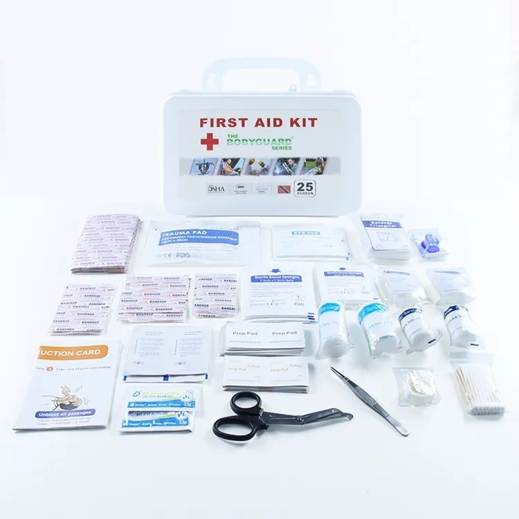 Wall Mounted Family First Aid Kit for Home Office 1