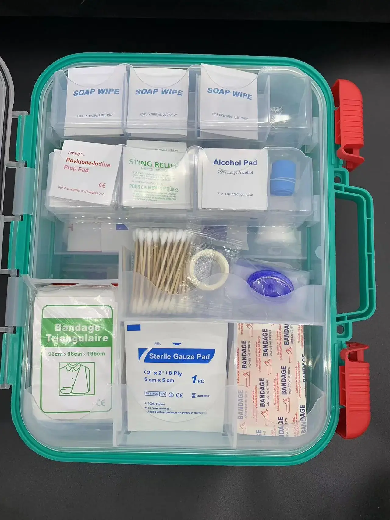 High-qualityfirst Aid Kit for House Manual Accept Customized Logo 3