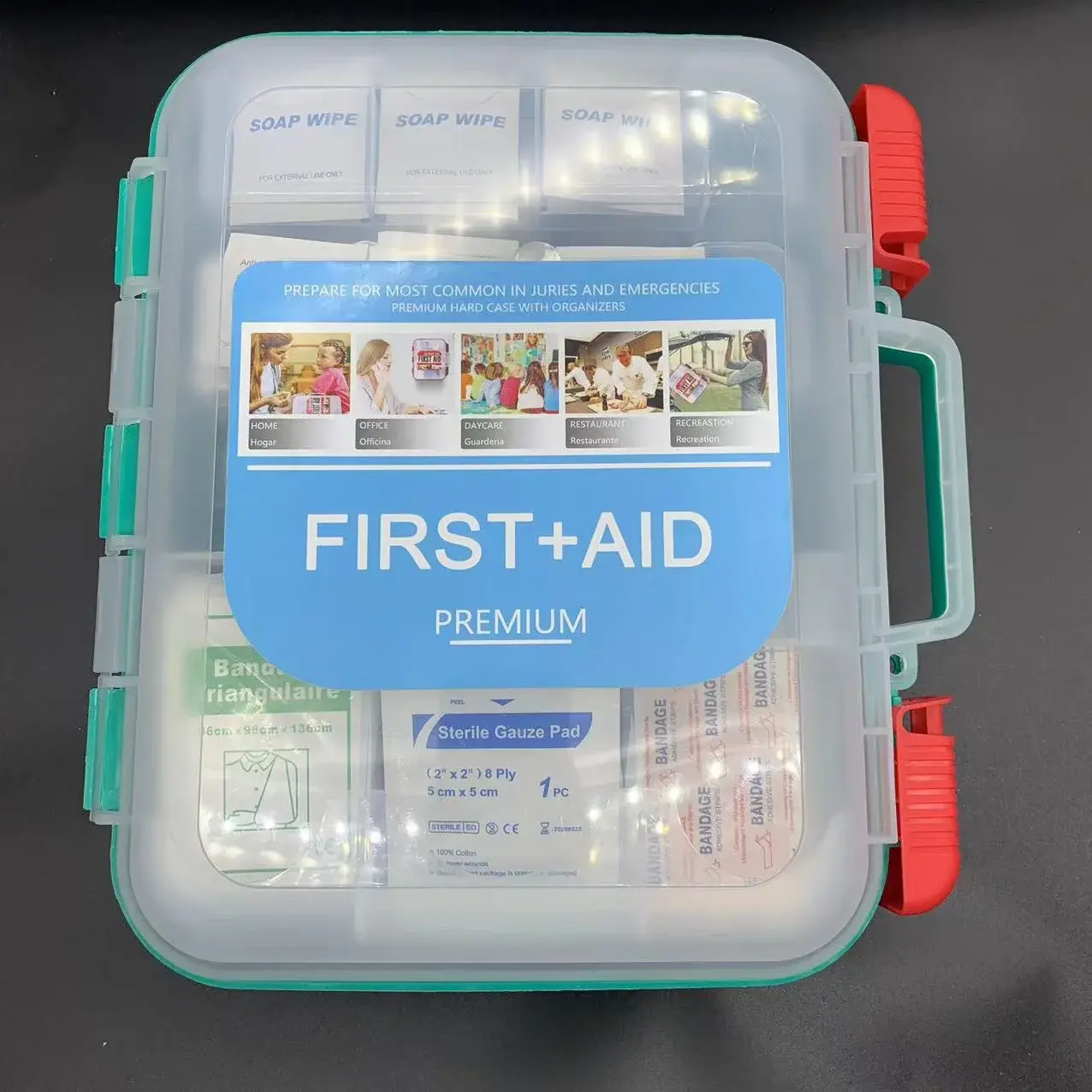 High-qualityfirst Aid Kit for House Manual Accept Customized Logo 2