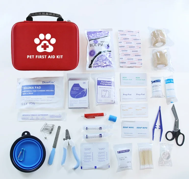 Waterproof Veterinary First Aid Kit For Small Animal 1