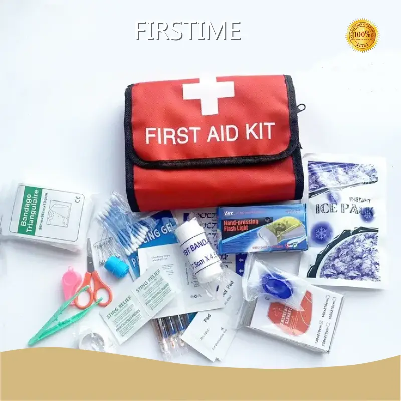 Home First Aid Kit Supplies Manual - - FIRSTIME 1