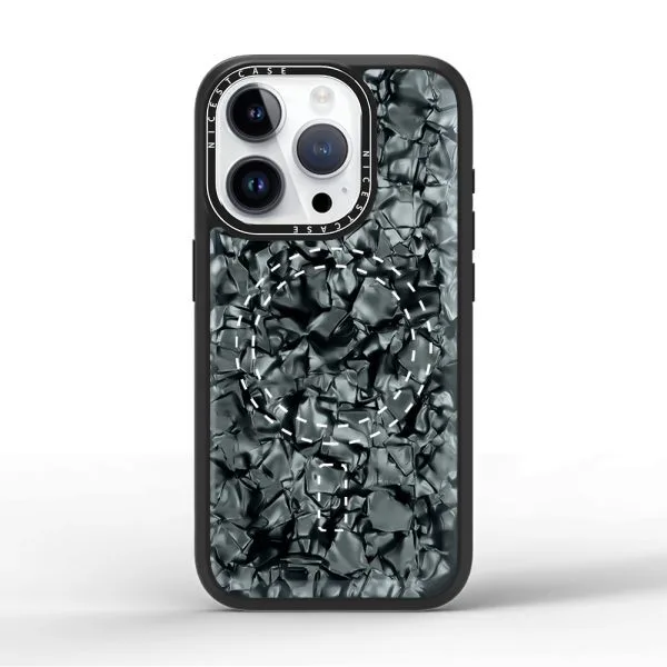 aikusu 3M Shockproof Opal Shell Phone Case TPU PC Magnetic Phone Cases For iPhone 16 15 14 13 Pro Max 1