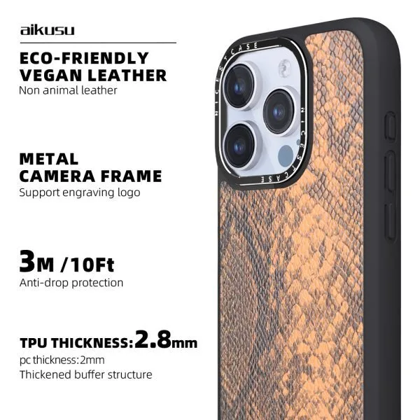 Best Quality Leather Phone Case by Aikusu 3