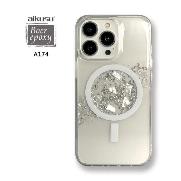 1.5m  Shockproof Glitter Phone Case TPU PC Resin Epoxy Magnetic Ring Phone Cases For iPhone 16 15 14 13 12 Pro Max 1