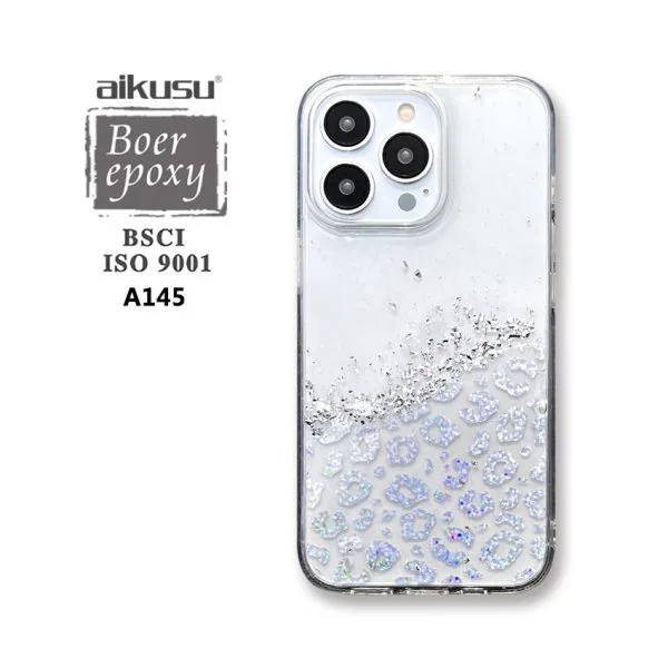 1.5m  Drop Protection Opal Shell TPU PC Foil Clear Phone Cases For iPhone 16 15 14 13 12 Pro Max 1