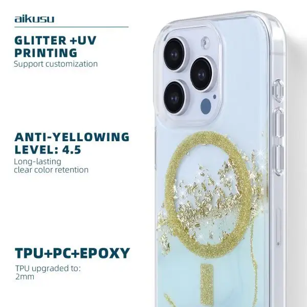 High-Quality Custom Mirror Phone Case | Aikusu 2