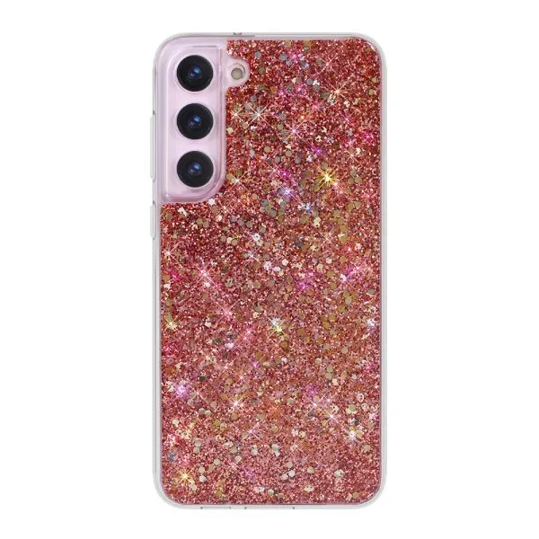 1.5m  Anti-Shock Custom Glitter Phone Case For Samsung S22 S22Plus S23 S23Plus S24 S24Plus 1