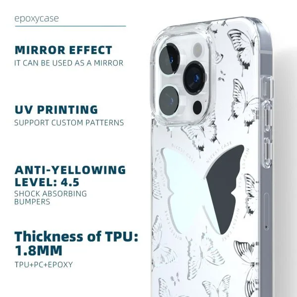 High-Quality Industrial Mirror Phone Case | Aikusu 3
