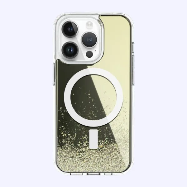 1.5m  Anti-Shock Glitter TPU PC Mirror Magnetic Phone Cases For iPhone 16 15 14 13 12 Pro Max 1