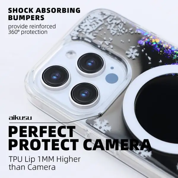 High-Quality Glitter Phone Case Supplier | Aikusu 5
