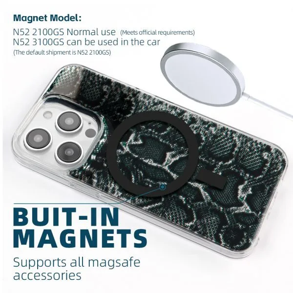 High-Quality Industrial Glitter Phone Case | Aikusu 5
