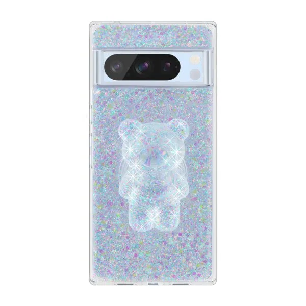1.5m  Anti-Shock Custom Bear Stand Phone Case For Google Pixel 8 7 6 Series 1