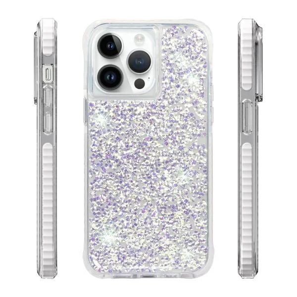 aikusu 5M 防震 TPU PC TPE 閃光樹脂環氧樹脂手機殼適用於 iPhone 16 15 14 13 12 Pro Max 1