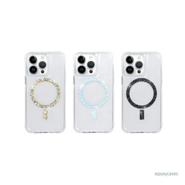 Customize Clear Phone Case by Aikusu 8