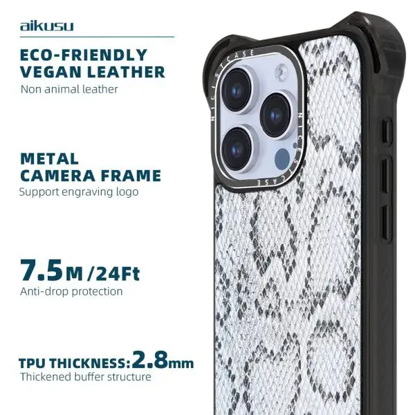 Best Quality Leather Phone Case by Aikusu-1 3