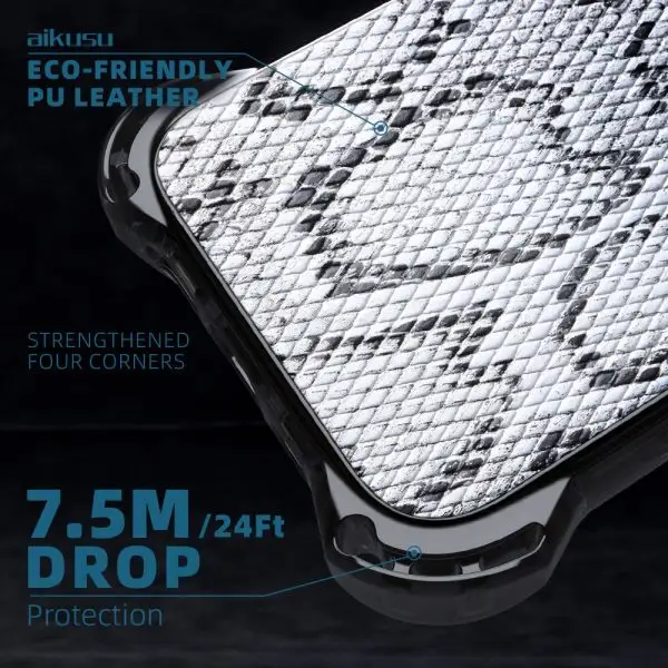 Best Quality Leather Phone Case by Aikusu-1 5
