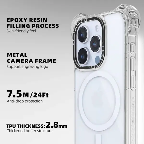 Custom Clear Phone Case by Aikusu 7