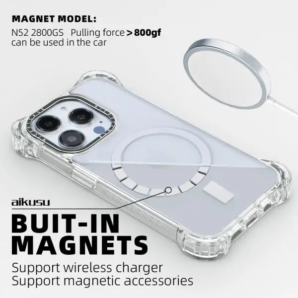 Custom Clear Phone Case by Aikusu 8