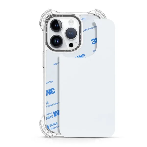 aikusu Custom 2D Sublimation Blank Case Aluminum Plate Wholesale TPU Clear Phone Case For iPhone 16 15 14 13 Pro Max Case 1