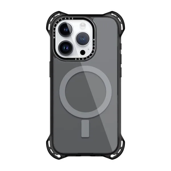 aikusu Black Transparency Phone Case Design TPU Magnetic Cell Phone Case Custom For iPhone 13 14 15 16 Pro Max Cases 1