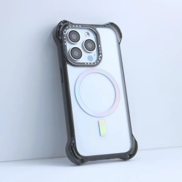 Aikusu 7.5M Shockproof TPU Clear Blank Phone Case Wholesale Custom Magnetic Phone Case for Iphone 16 15 14 13 Pro Max Case-1 12