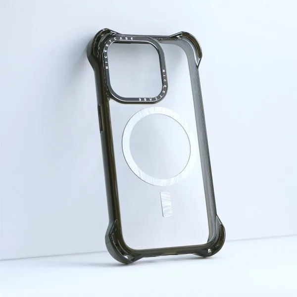 Aikusu 7.5M Impact Transparent Phone Cases Blank Wholesale TPU Magnetic Phone Case Design for IPhone 15 14 13 Pro Max Cases-1 10