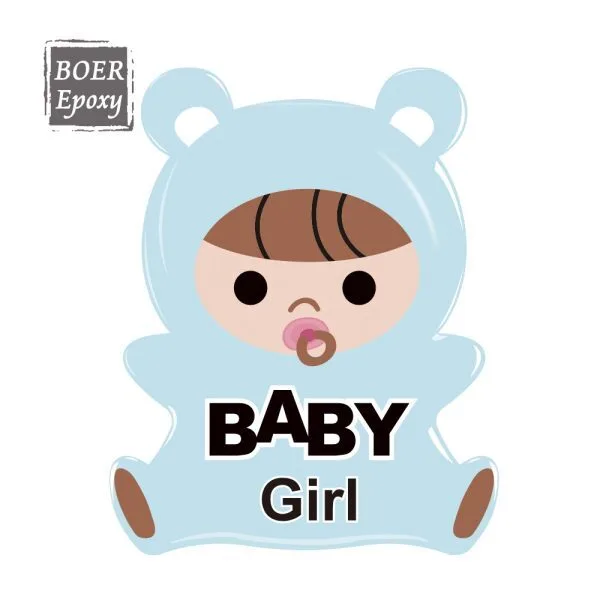 aikusu Custom Cartoon Character Resin Epoxy Label For Phone Case Refrigerator Laptop Computer 1