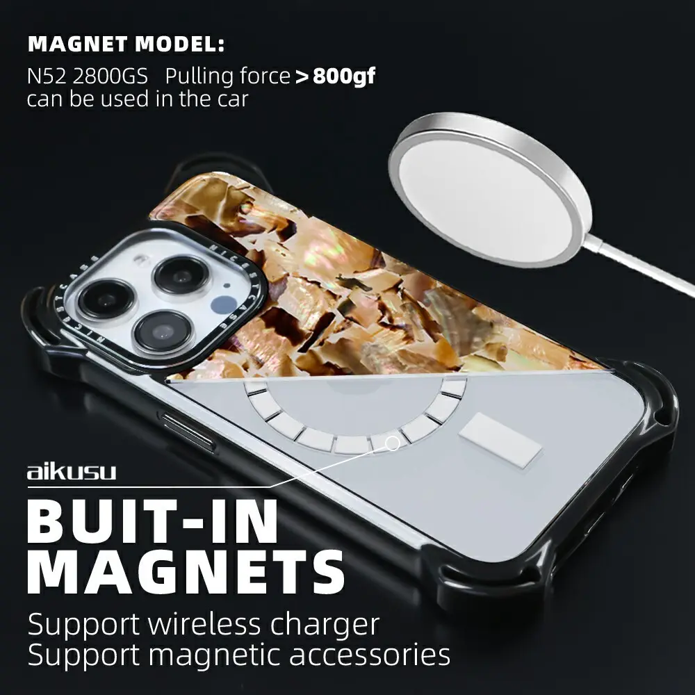 High-Quality Glitter Liquid Phone Cover | Aikusu 7