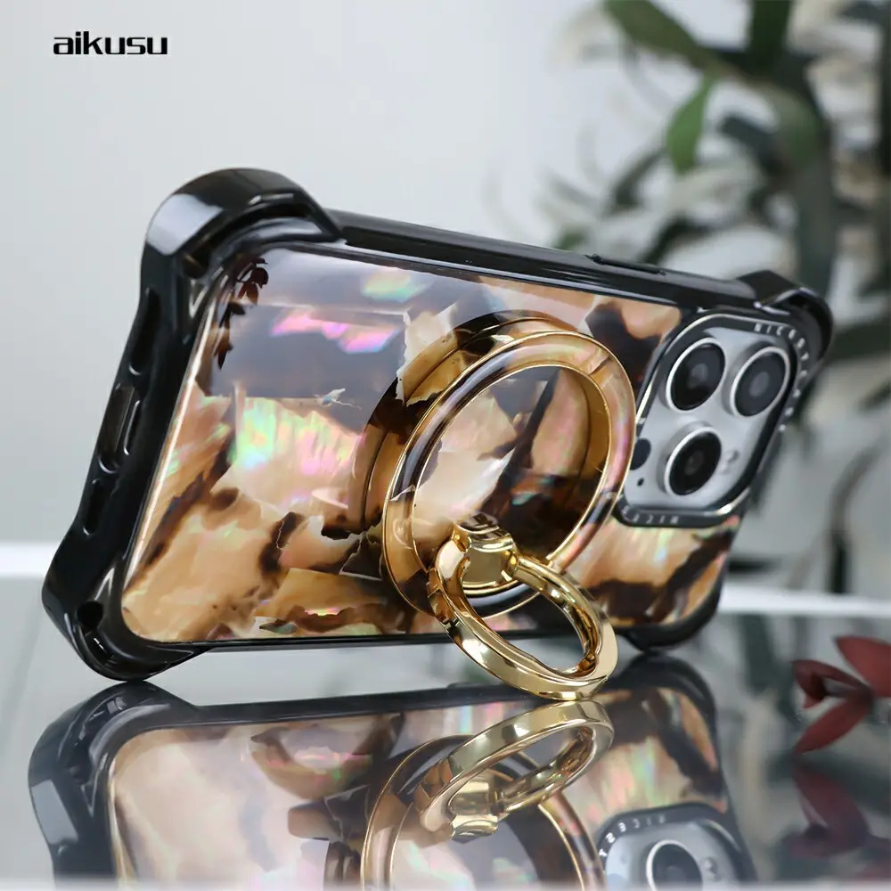 High-Quality Glitter Liquid Phone Cover | Aikusu 9