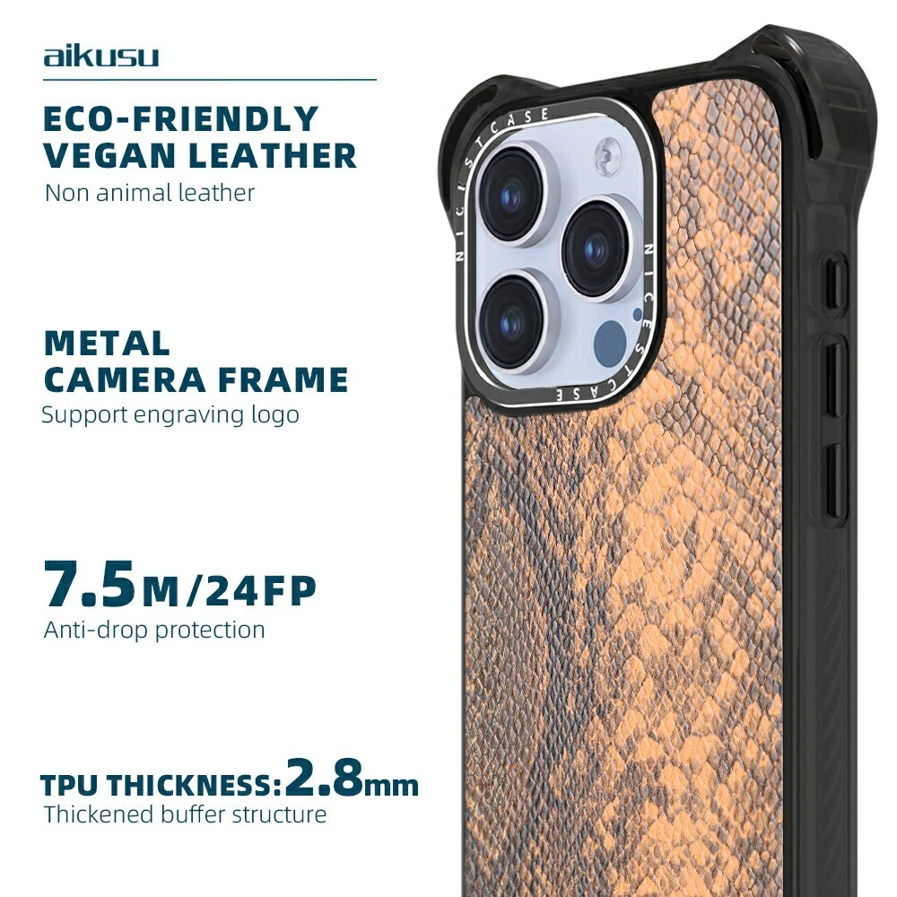 ODM Leather Phone Case OPP Bag/Paper Box | Aikusu 6