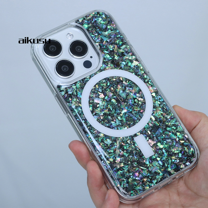 Funda de teléfono de nácar antichoque personalizada de 1,5 M, proveedor personalizado aikusu 1