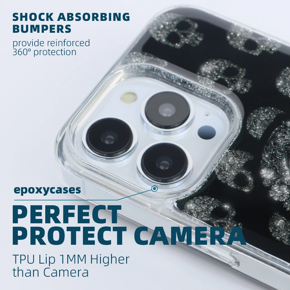 7.5M Shockproof TPU Clear Phone Case for iPhone 16/15/14/13 Pro Max | Aikusu 5